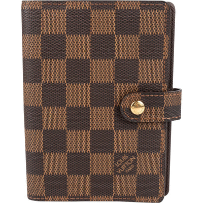 Louis Vuitton Monogram Damier Ebene Agenda PM Organizer