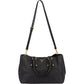 Prada Black Vitello Daino Leather Tote Handbag