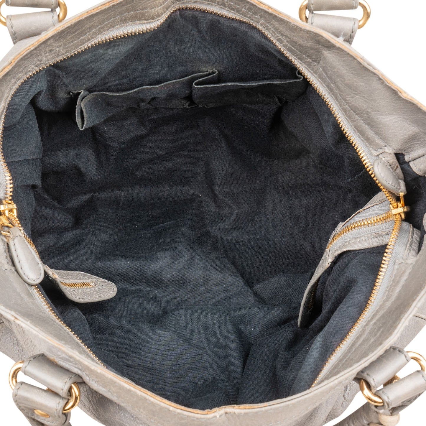 Balenciaga Grey Leather City Jumbo Handbag
