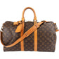 Louis Vuitton Monogram Canvas Keepall 45 Bandoulière Travel Bag