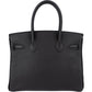 Hermès Noir Togo Leather Gold Birkin 30 Handbag (2015)