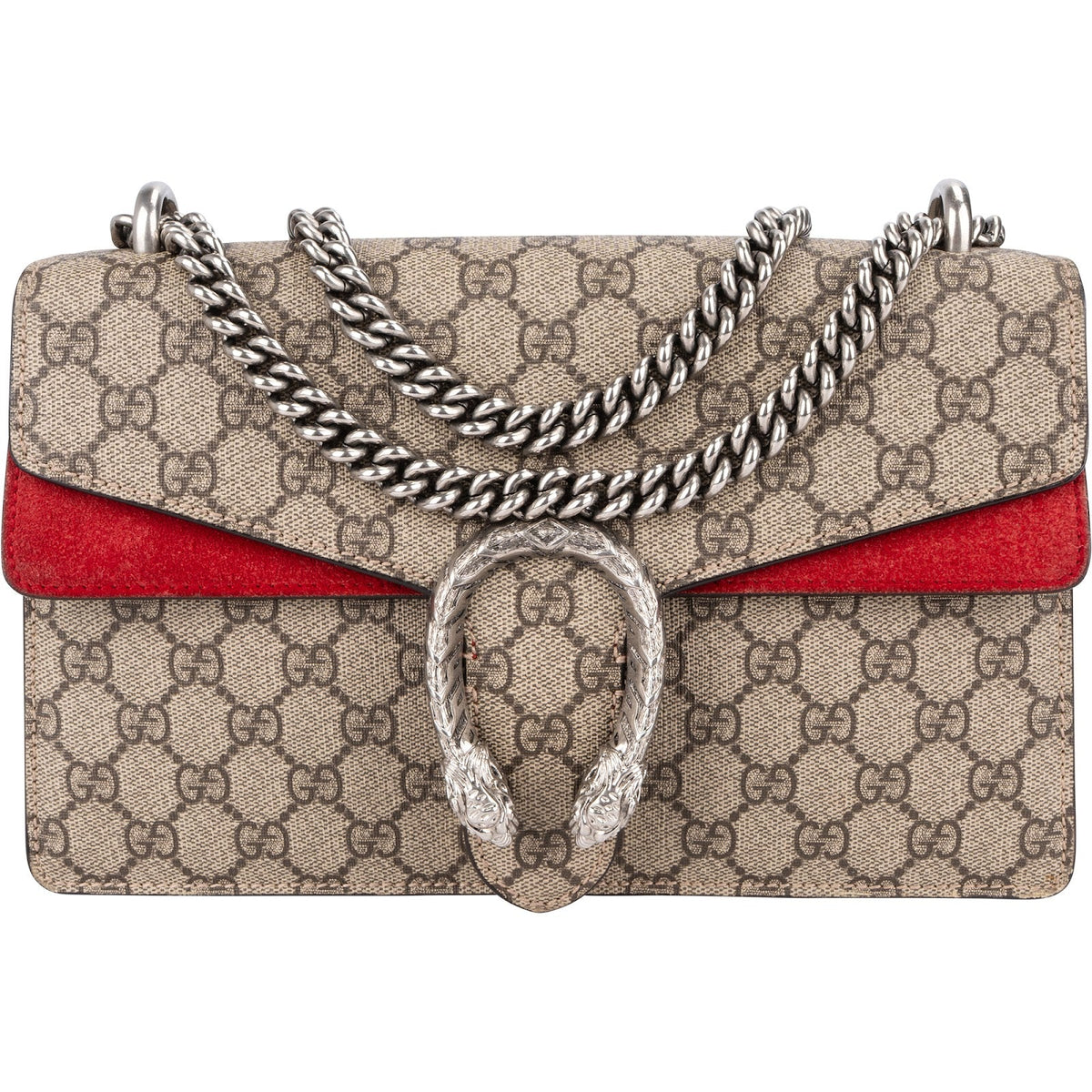 Gucci Monogram GG Supreme Canvas Dionysus Shoulder Bag