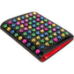 Christian Louboutin Patent Leather Multicolor Spikes Bifold Wallet