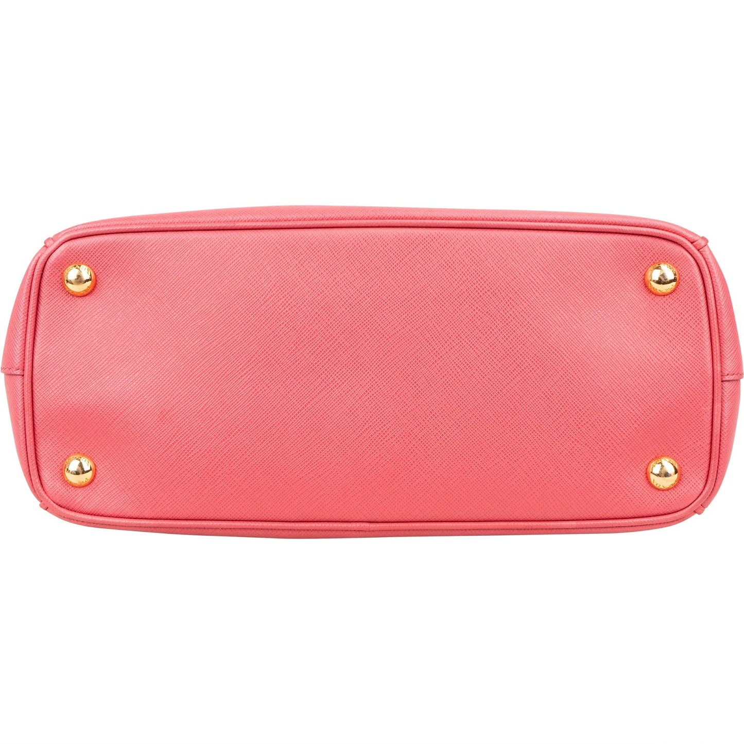 Prada Pink Saffiano Leather Galleria Handbag