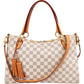 Louis Vuitton Monogram Damier Azur Canvas Lymington Handbag