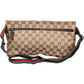 Gucci Multicolor Leather GG Canvas Belt Crossbody Bag