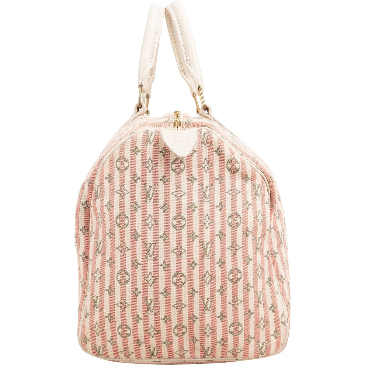 Louis Vuitton Monogram Mini Lin Croisette Speedy 30 Handbag