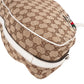 Gucci Monogram GG Canvas Web Stripe Tote Shoulder Bag