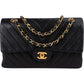 Chanel Quilted Lambskin Chevron Medium 24K Gold Double Flap Shoulder Bag