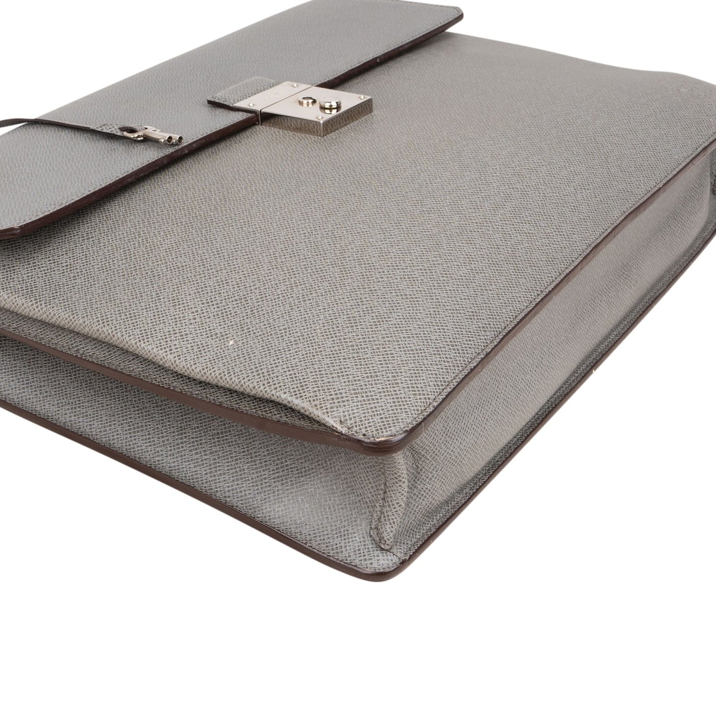 Louis Vuitton Grey Taiga Leather Robusto Briefcase Handbag