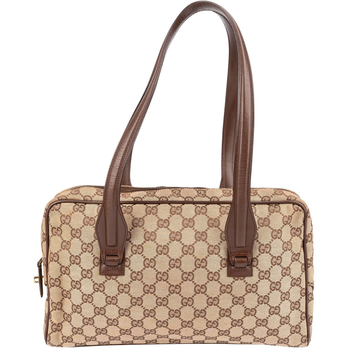 Gucci Monogram GG Canvas Vintage Shoulder Bag