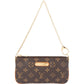 Louis Vuitton Monogram Canvas Milla MM Pochette Accessoires Shoulder Bag