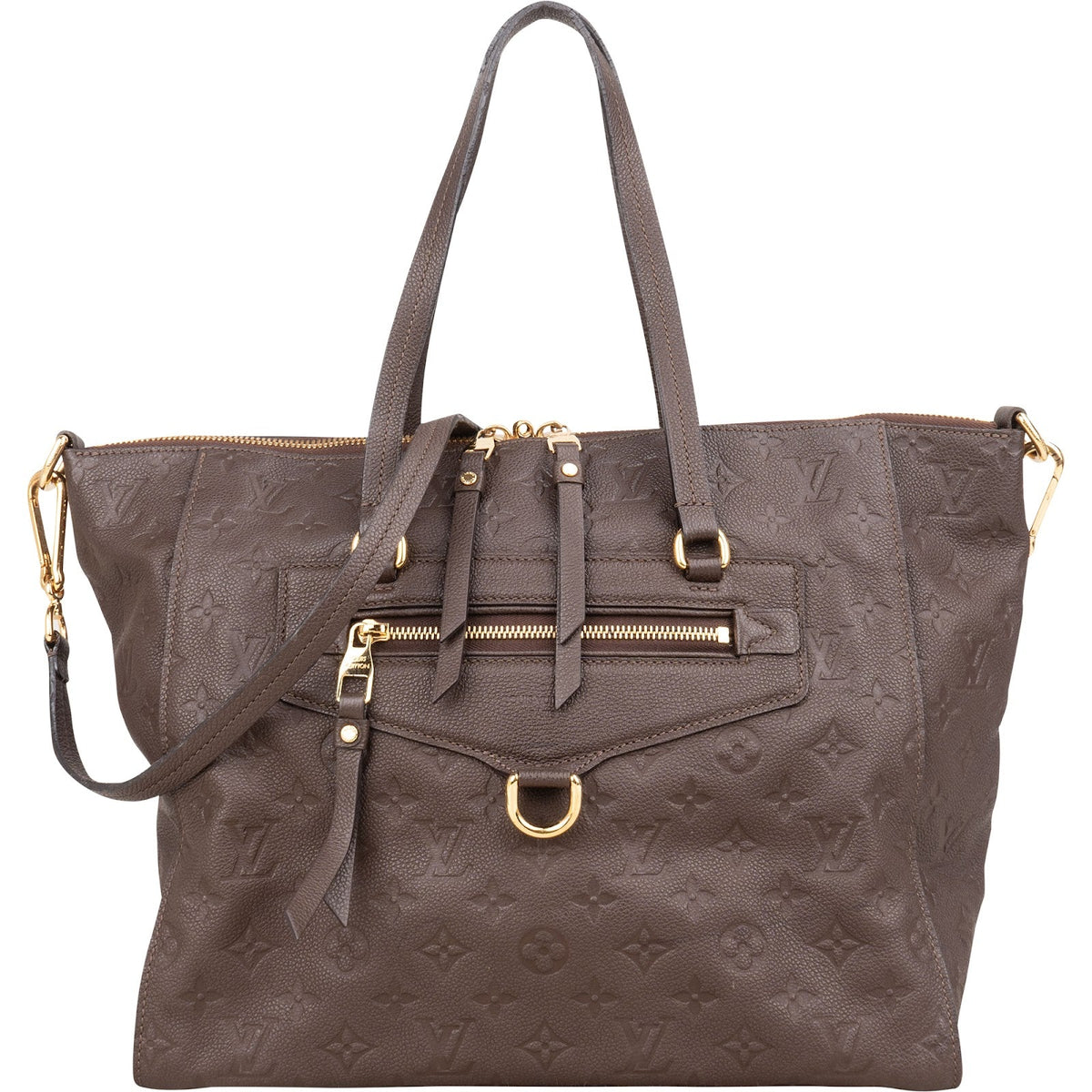 Louis Vuitton Leather Monogram Empreinte Lumineuse PM Shoulder Bag