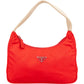 Prada Red Nylon Tessuto Mini Triangle Handbag