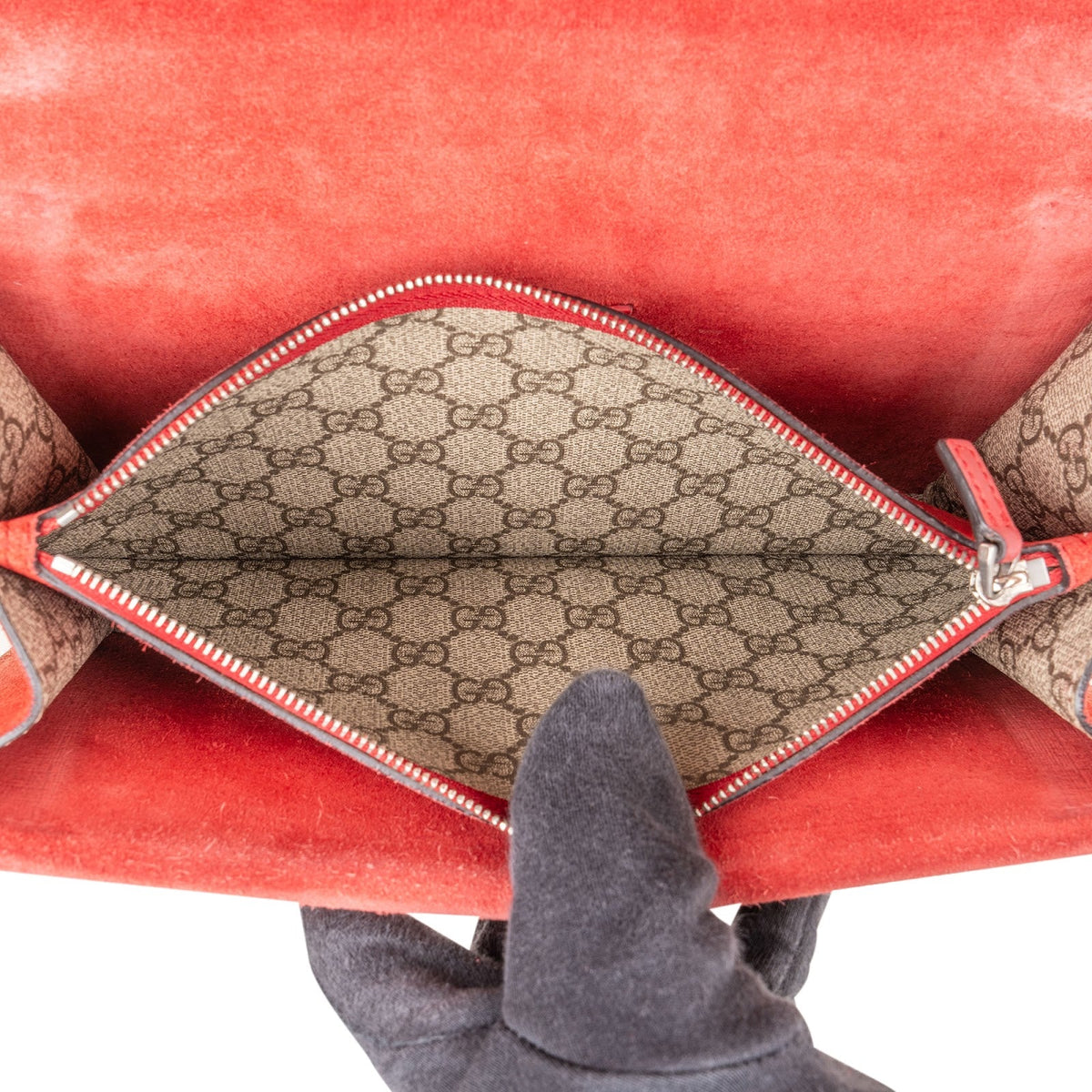 Gucci Monogram GG Supreme Dionysus Shoulder Bag