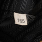 Prada Tessuto Nylon Patent Leather Handle Tote Shoulder Bag
