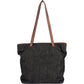 Chanel Maxi Denim CC Stitch Tote Shoulder Bag