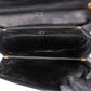 Celine Black Leather Triomphe Shoulder Bag