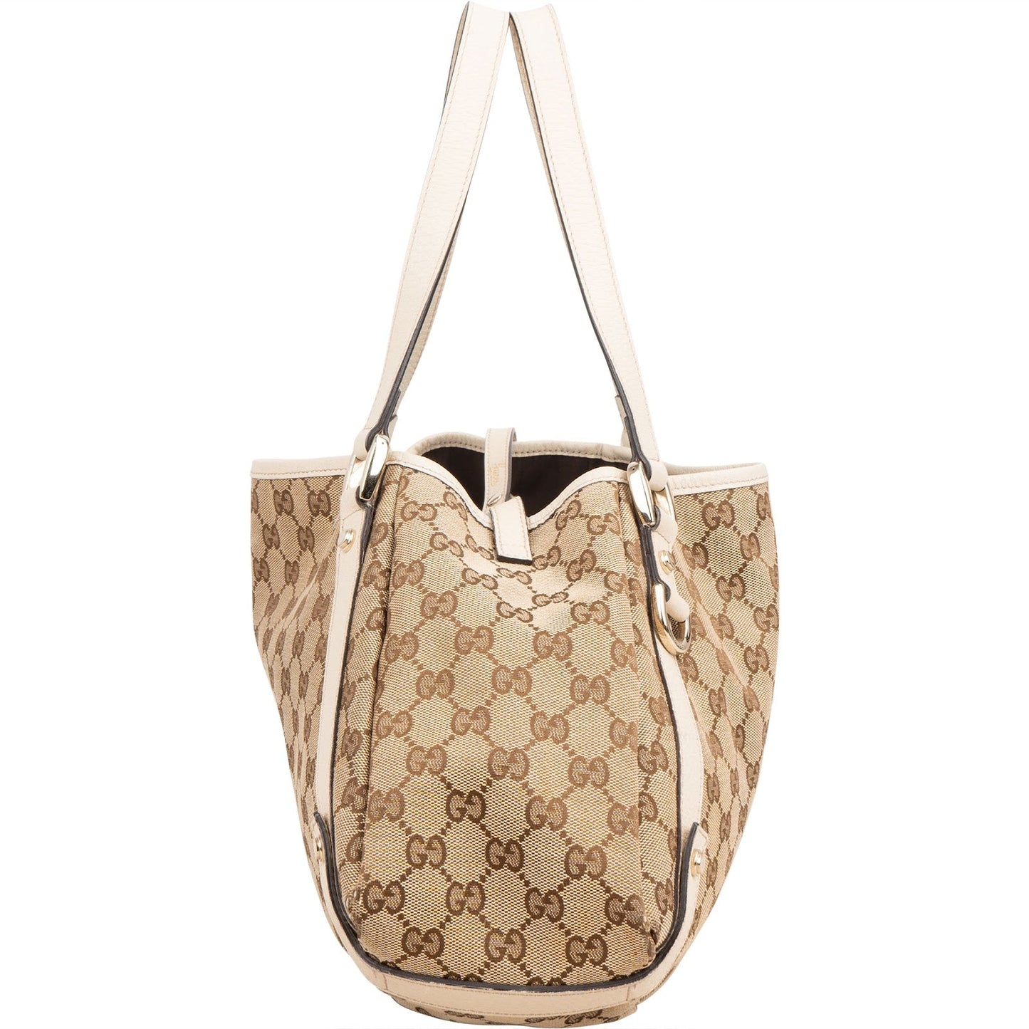 Gucci Monogram GG Canvas Abbey Hobo Shoulder Bag