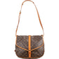 Louis Vuitton Monogram Canvas Saumur 35 Crossbody Bag
