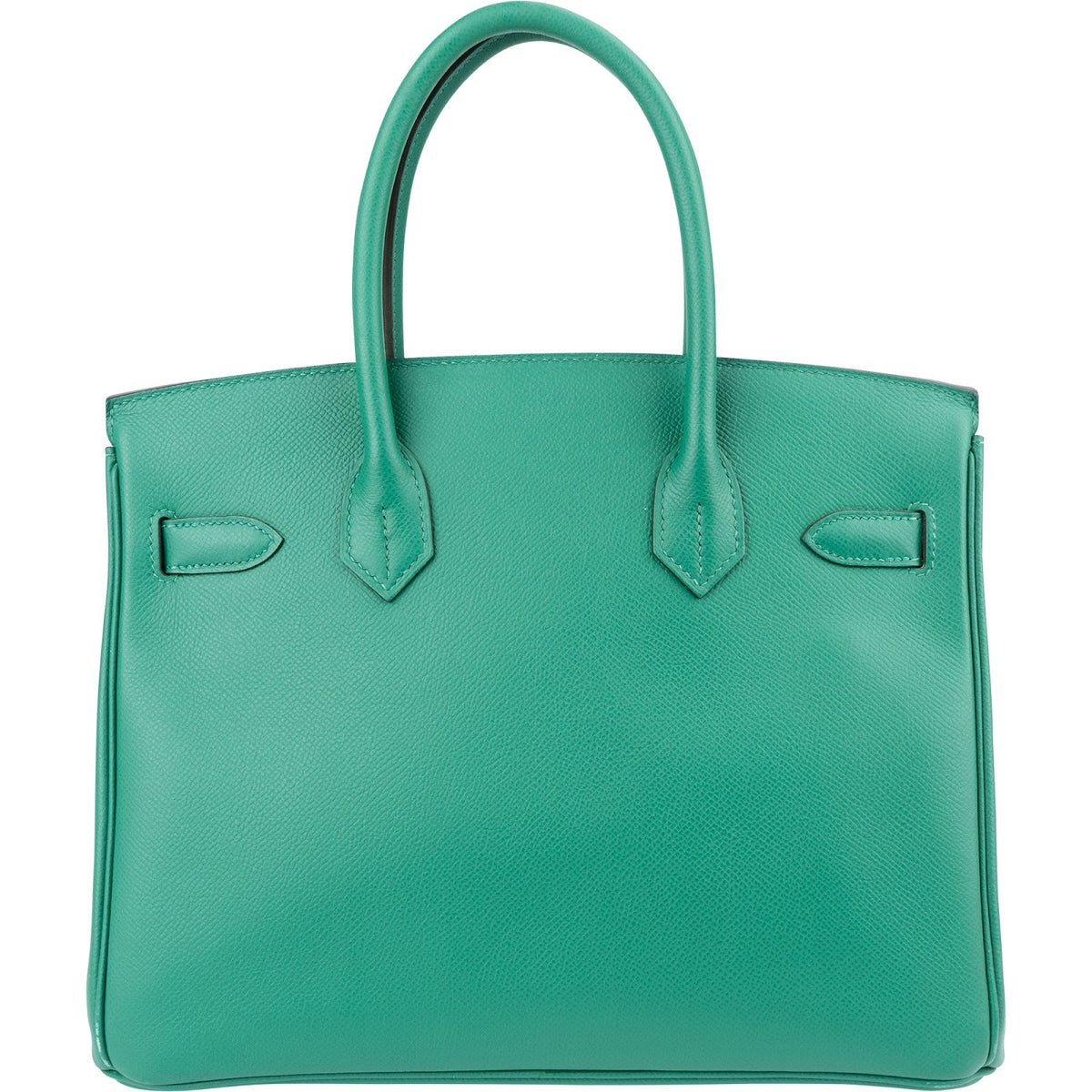 Hermès Vert Vertigo Epsom Leather Gold Birkin 30 Handbag