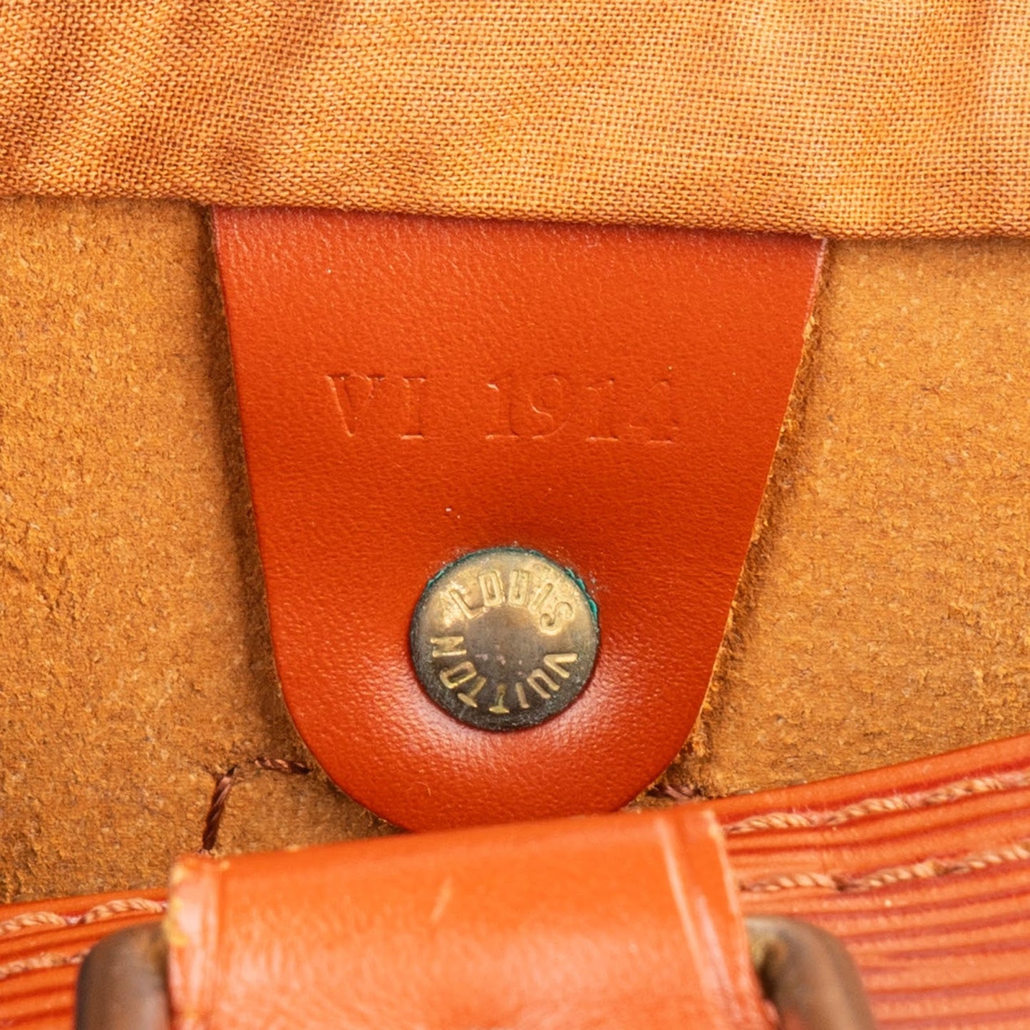 Louis Vuitton Cognac Epi Leather Speedy 30 Handbag