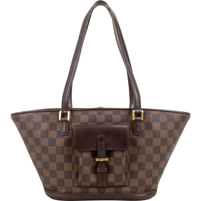 Louis Vuitton Monogram Damier Ebene Canvas Manosque PM Shoulder Bag