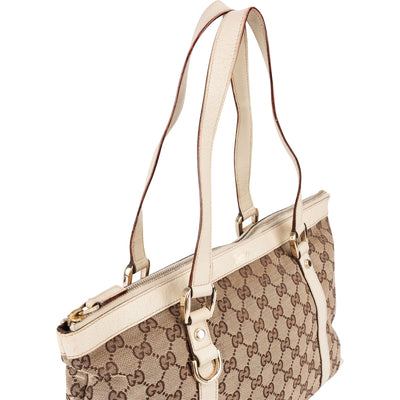 Gucci Monogram GG Abbey D-Ring Shoulder Bag