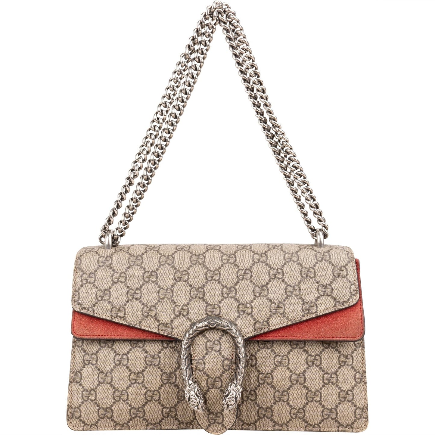 Gucci Monogram GG Supreme Canvas Dionysus Shoulder Bag