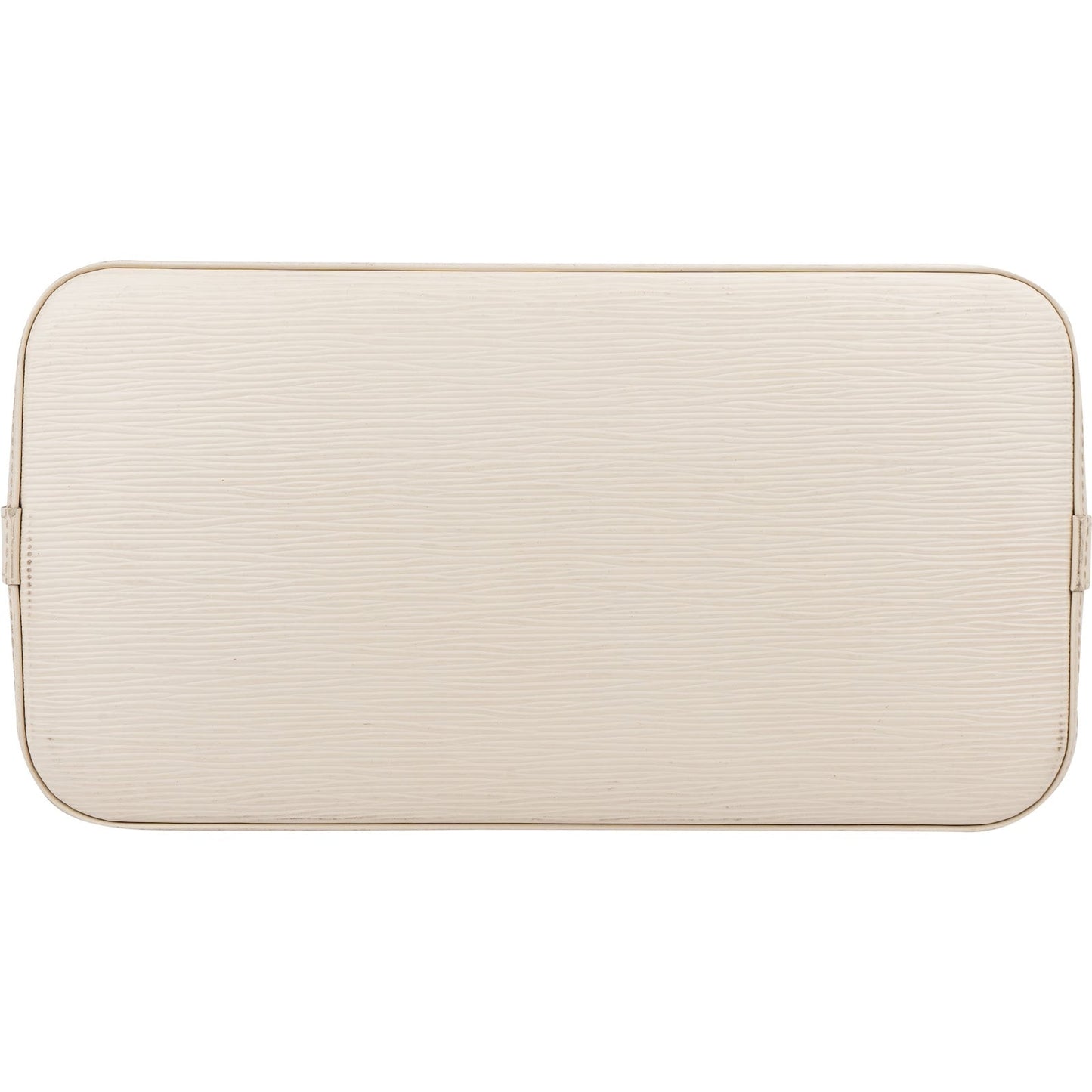 Louis Vuitton White Epi Leather Alma PM Handbag