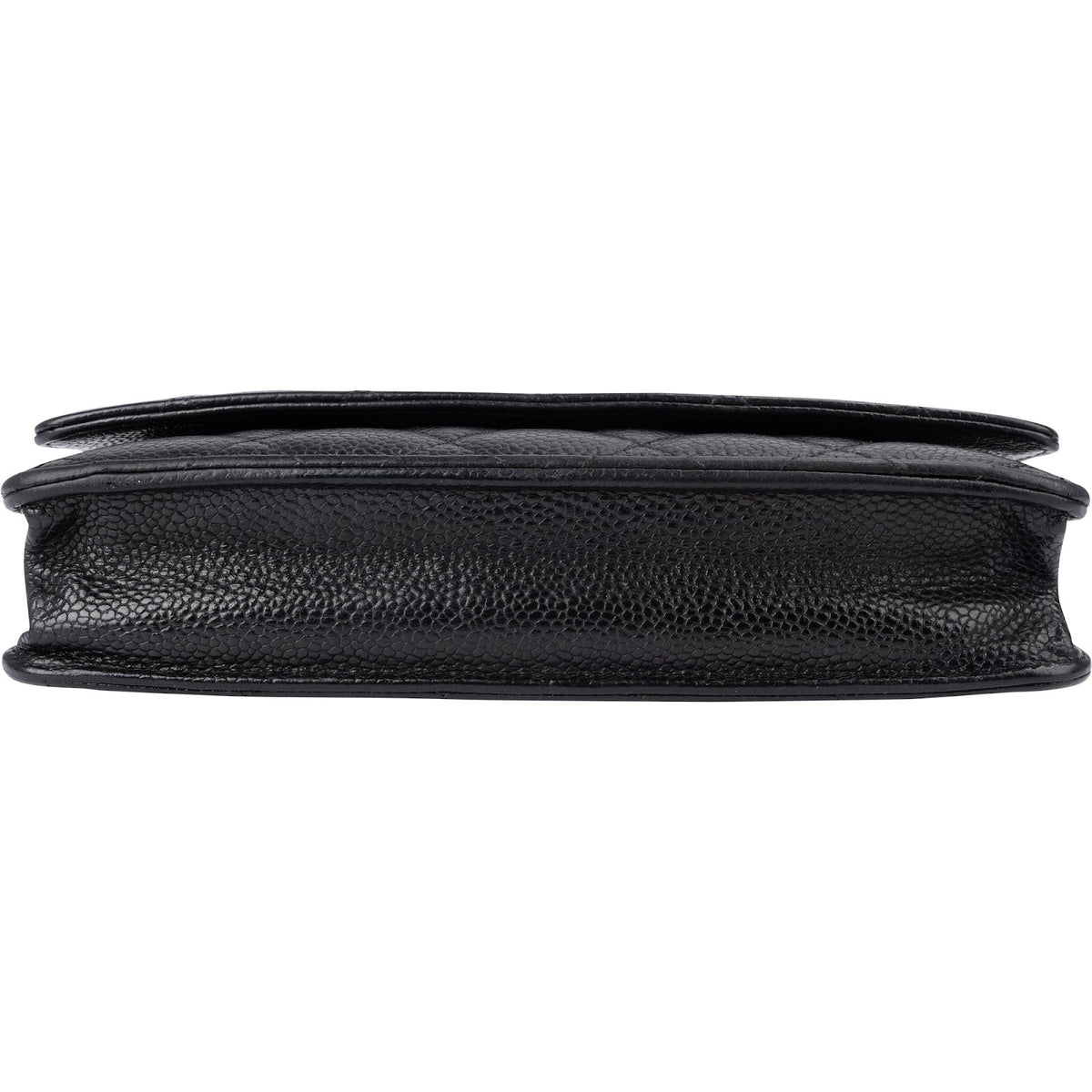 Chanel Quilted Caviar Leather Wallet On Chain Crossbody Bag