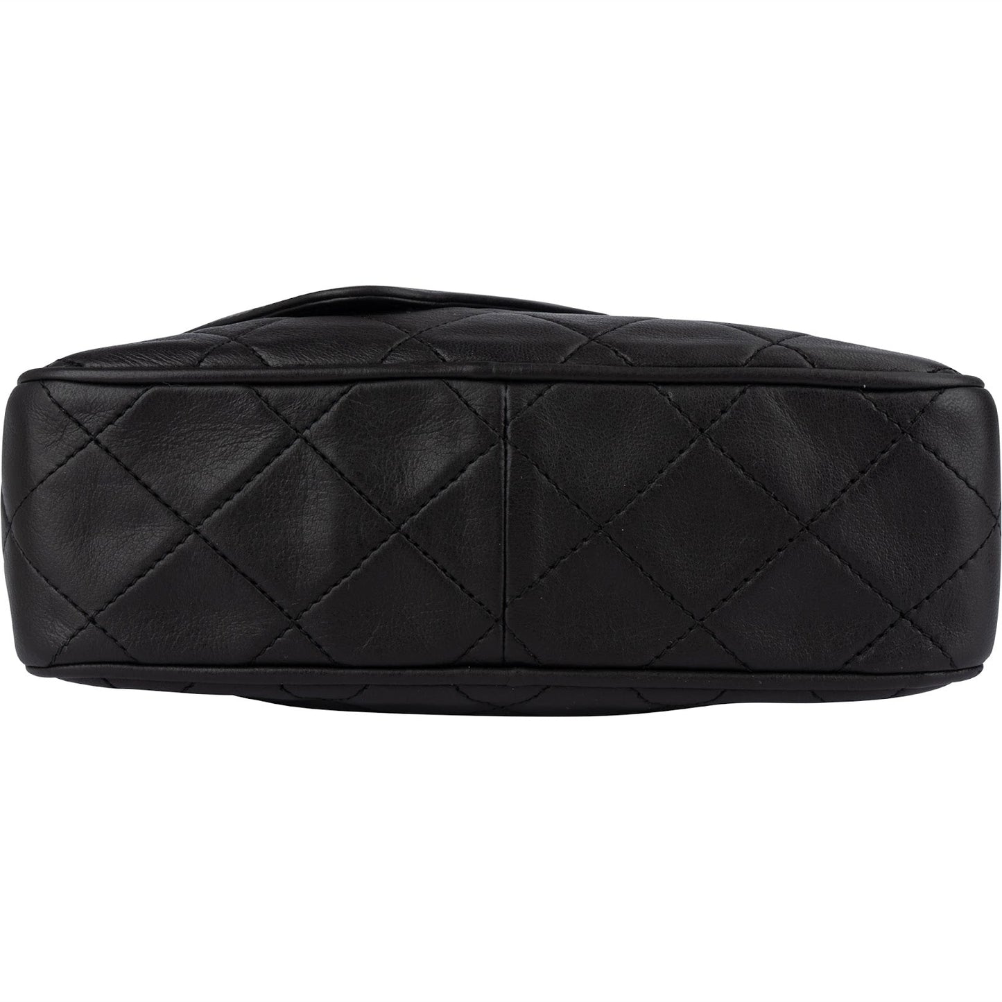 Chanel Quilted Lambskin CC Camera Crossbody Bag