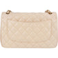 Chanel Quilted Lambskin Jumbo Double Flap Crossbody Bag