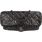 Chanel Quilted Calfskin Chain Me East West Single Flap Shoulder Bag