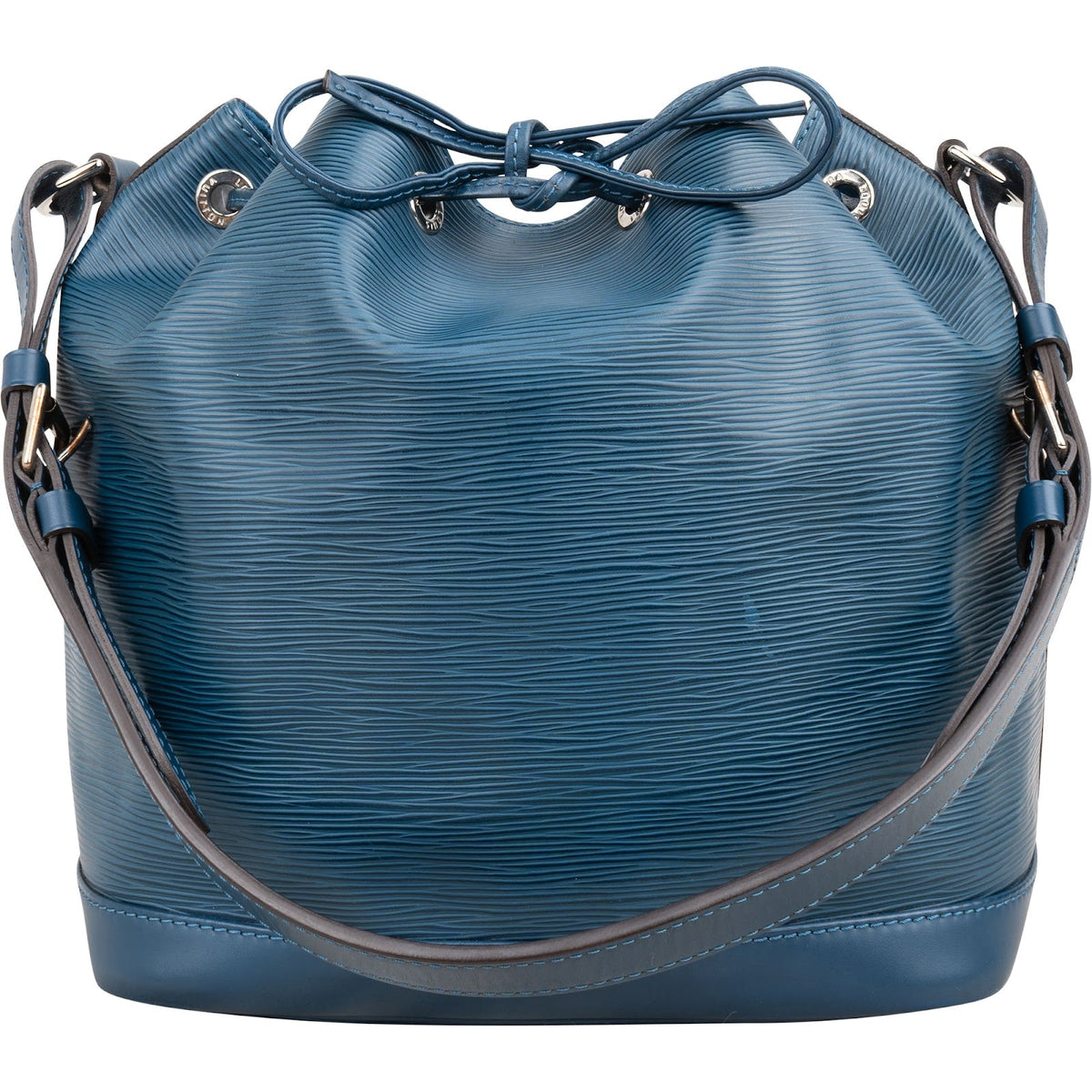 Louis Vuitton Blue Epi Leather NM Sac Noé Petit Shoulder Bag