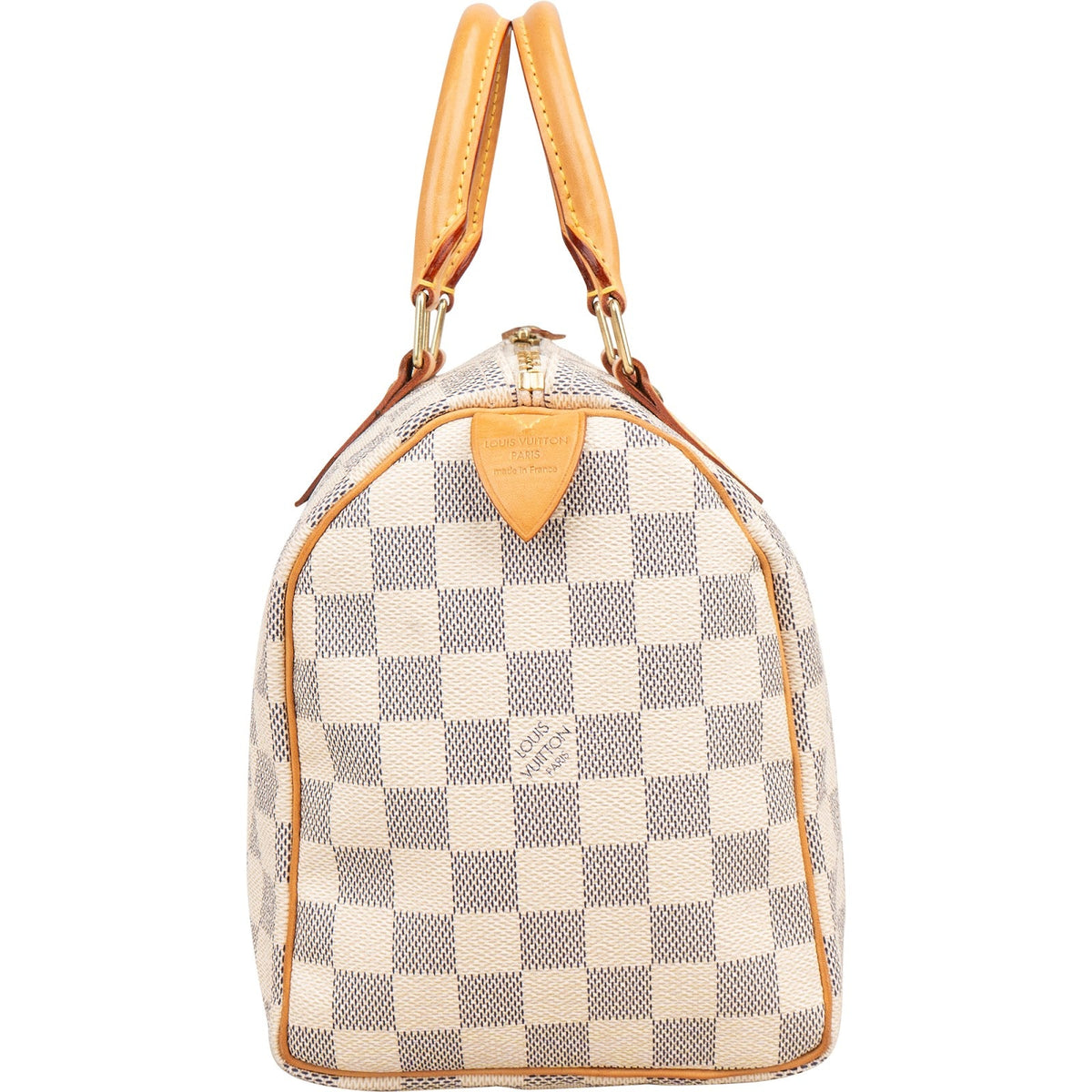 Louis Vuitton Monogram Damier Azur Speedy 25 Handbag