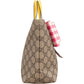 Gucci Children's Tote mit Schleife aus GG Supreme Canvas – Ansicht 4