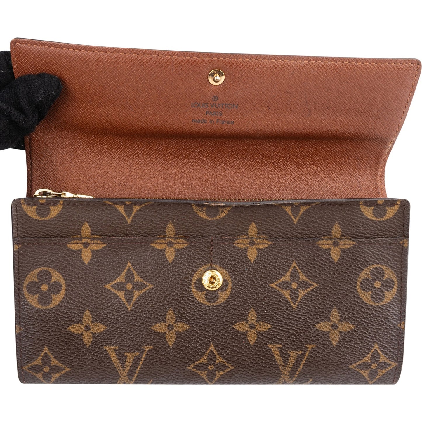 Louis Vuitton Monogram Canvas Sarah Wallet