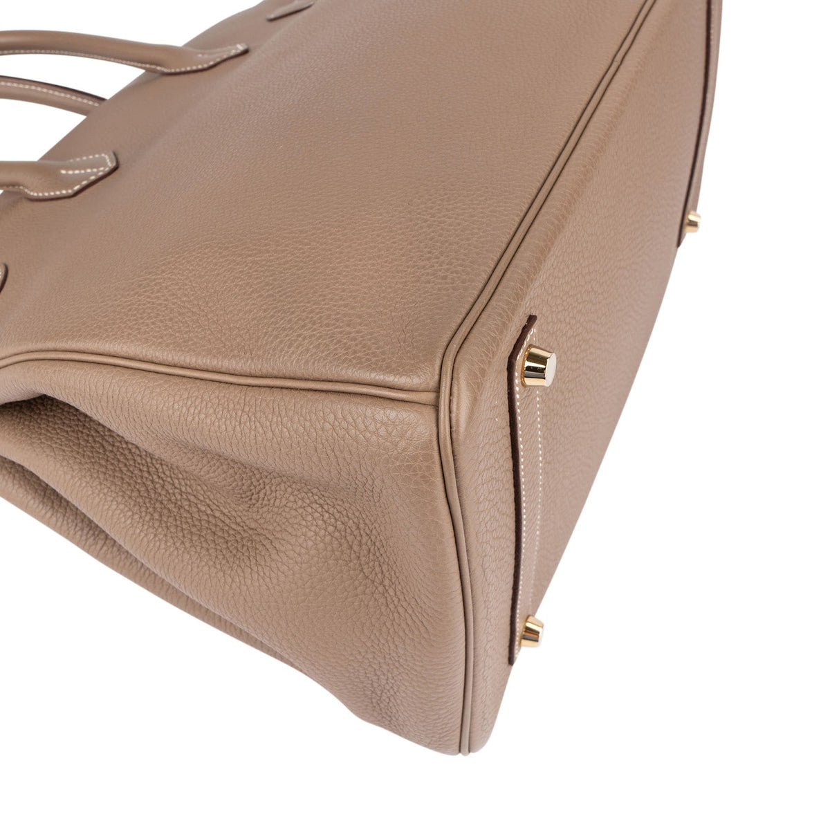 Hermès Taupe Togo Leather Birkin 35 Handbag (2023)