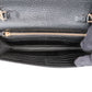 Gucci Grained Leather Interlocking GG Wallet On Chain Crossbody Bag
