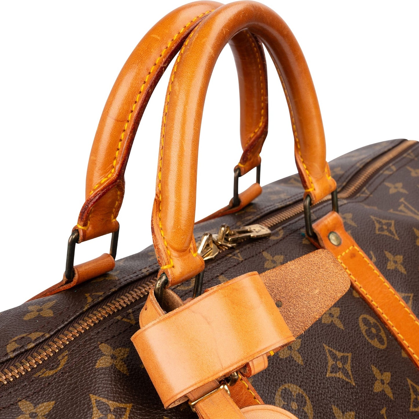 Louis Vuitton Monogram Canvas Keepall 55 Travel Bag