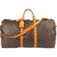 Louis Vuitton Monogram Canvas Keepall 60 Bandoulière Travel Bag