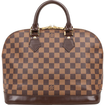 Louis Vuitton Monogram Damier Ebene Alma PM Handbag