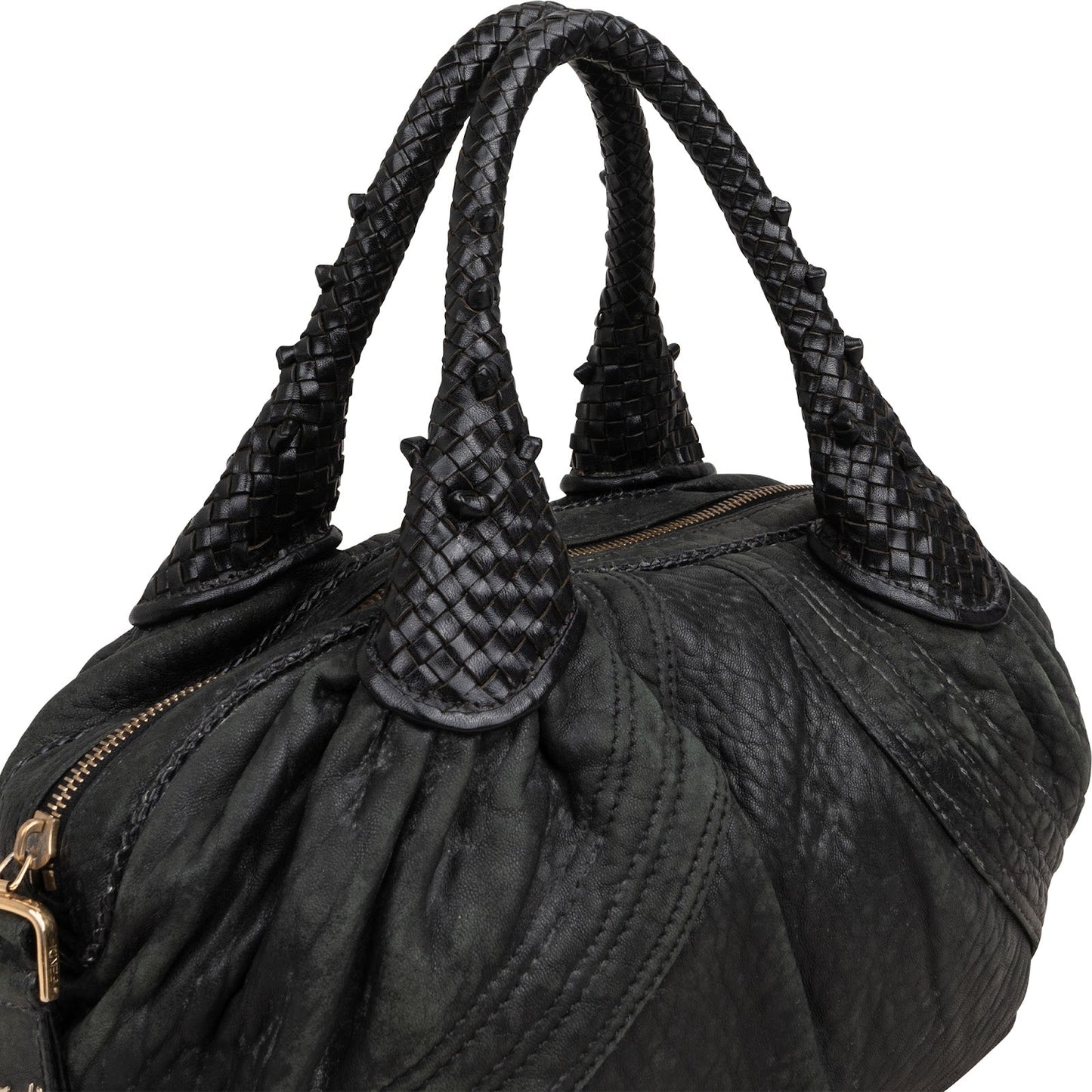 Fendi Leather Spy Bag Handbag