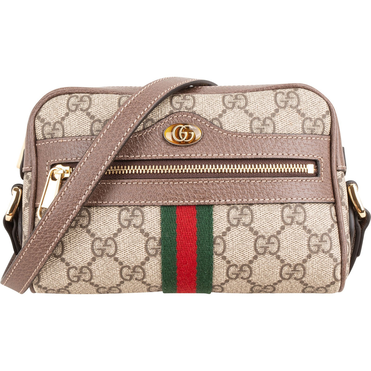 Gucci Monogram GG Supreme Ophidia Mini Crossbody Bag
