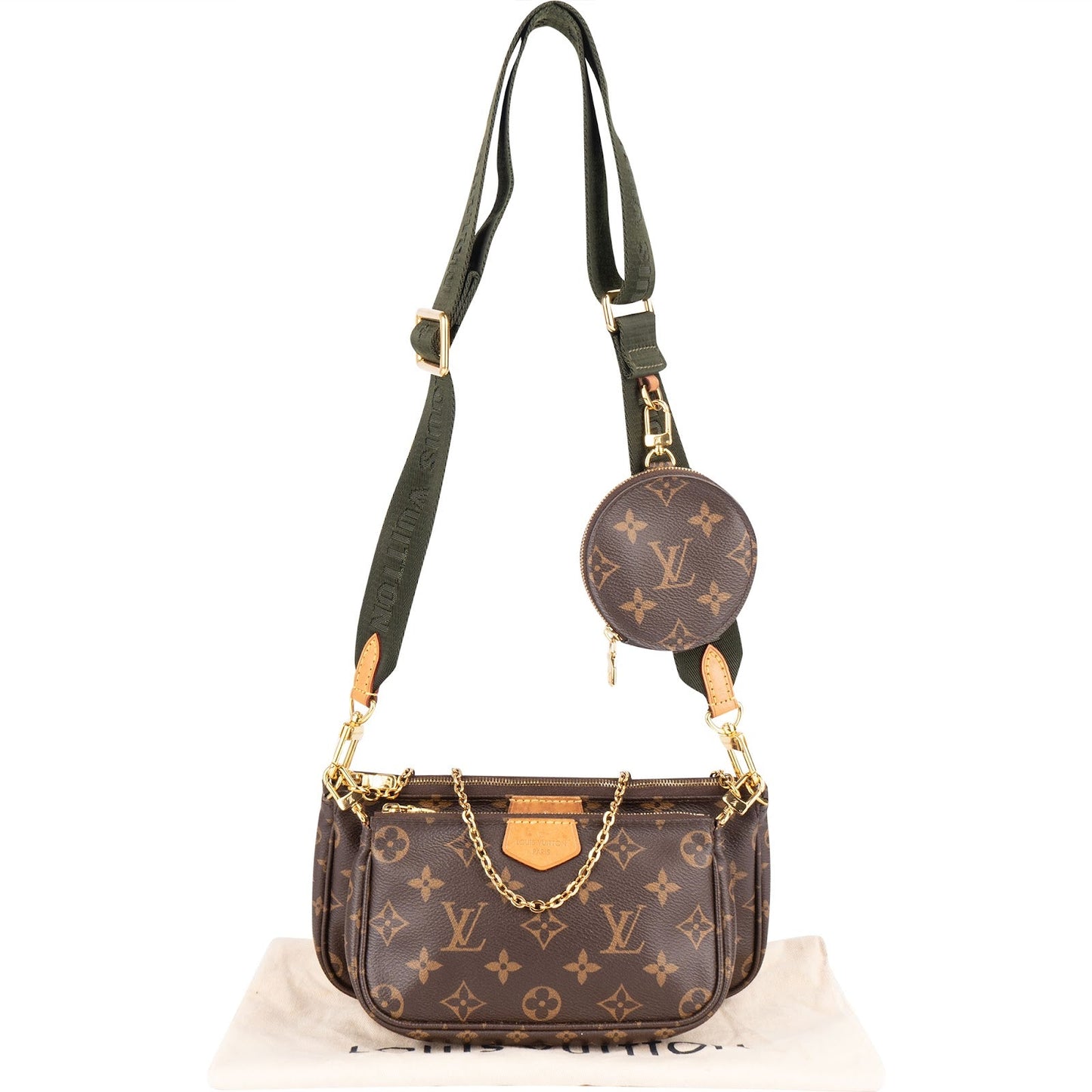 Louis Vuitton Monogram Canvas Multi Pochette Accessoires Crossbody Bag