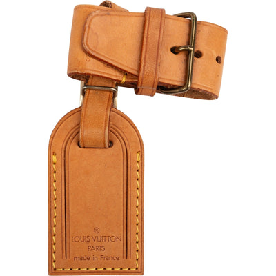 Louis Vuitton Vachetta Leather Luggage Tag Set