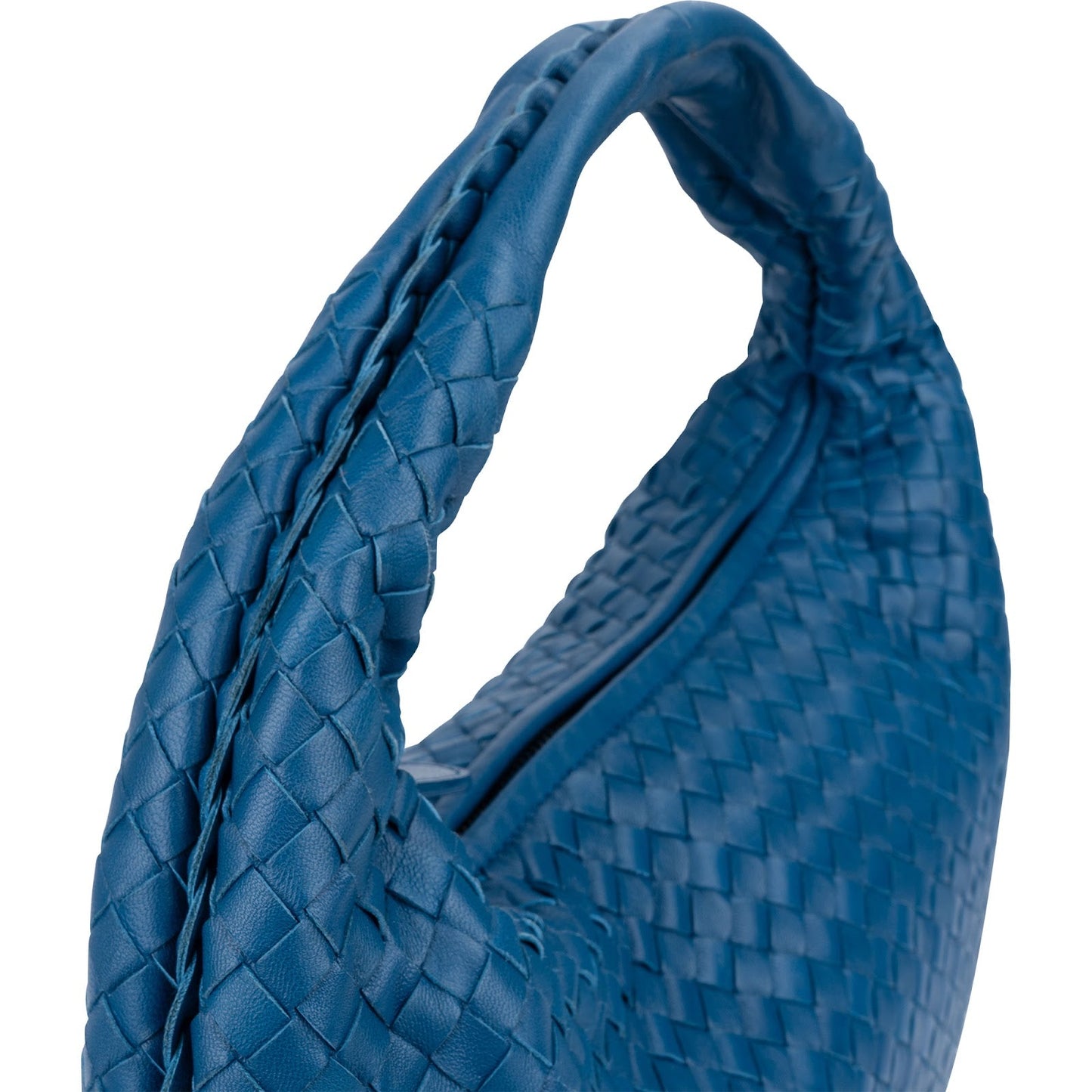 Bottega Veneta Intrecciato Leather Belly Hobo Shoulder Bag