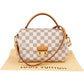 Louis Vuitton Monogram Damier Azur Croisette Handbag