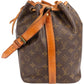 Louis Vuitton Monogram Canvas Sac Noé Petit Shoulder Bag